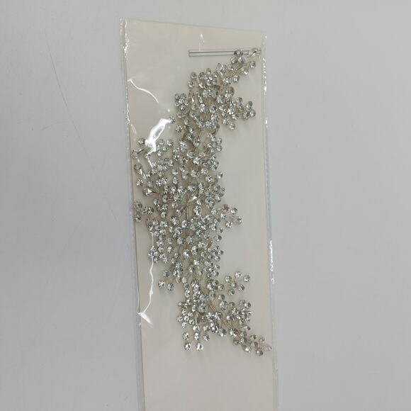 Wedding Headband Rhinestones Headpiece Ballet Love Bride Hair - Picture 2 of 12